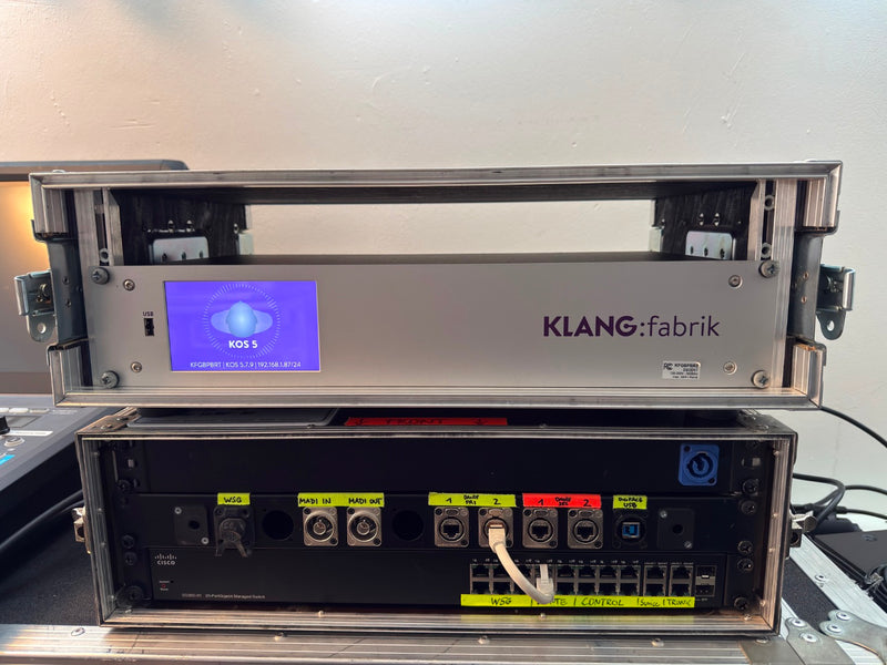KLANG:fabrik Immersive 3D IEM Processor | Dante/MADI