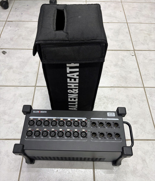 Allen & Heath DX168 Stagebox with AP9932 Padded Bag | 96kHz