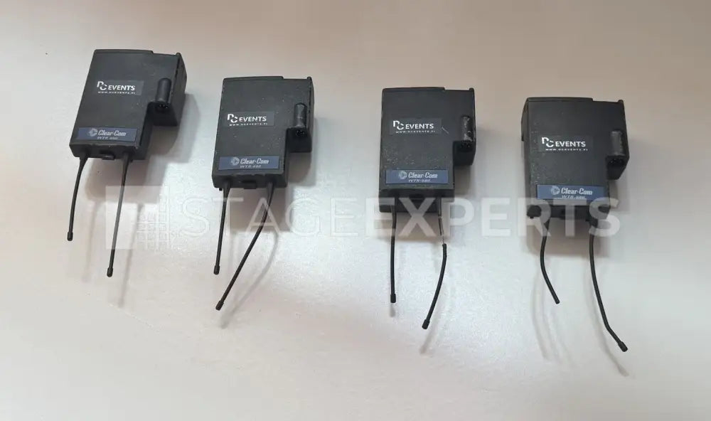 Clear-Com WBS-680 Wireless Intercom with 4 WTR-680 Beltpacks