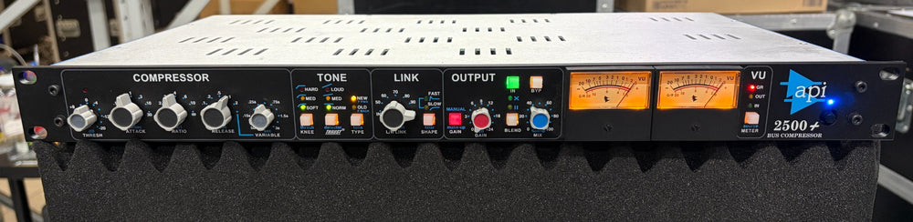 API 2500+ Stereo Bus Compressor – mixbus dynamics processor