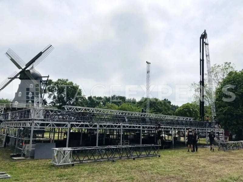 Slick Maxi Beam 22x12m Roof System with Towers & Keder