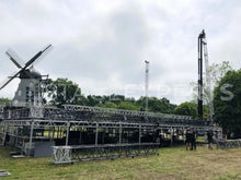 Load image into Gallery viewer, Slick Maxi Beam 22x12m Roof System with Towers &amp; Keder
