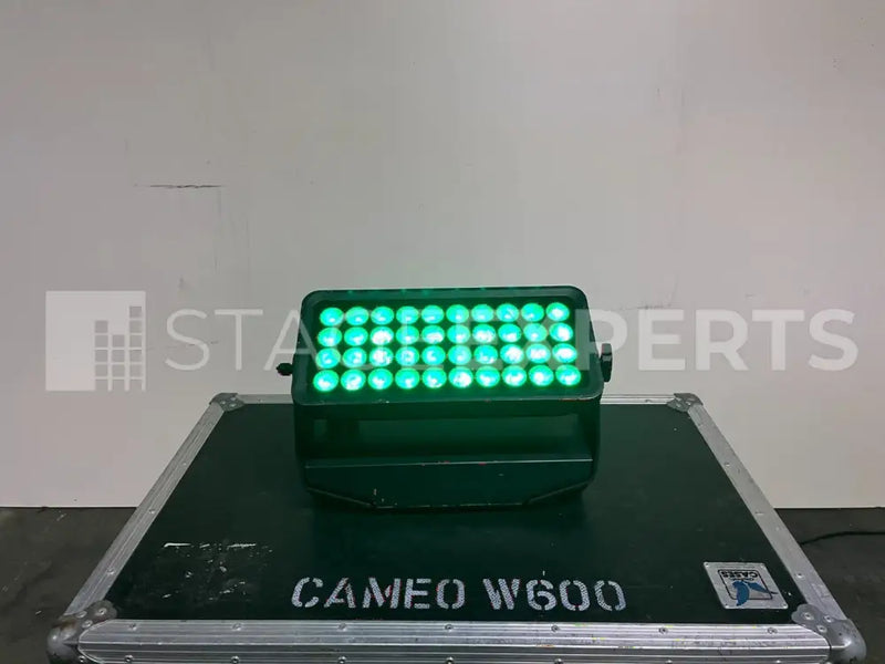 Cameo W600 4‑Unit LED Wash Kit with Filters & Case