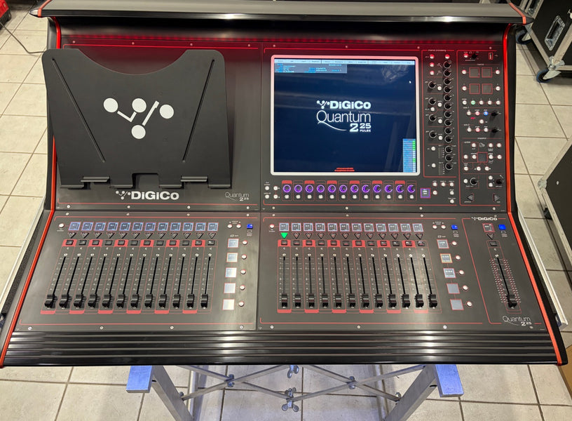 DiGiCo Q225 Pulse digital console with HMA & Waves I/O