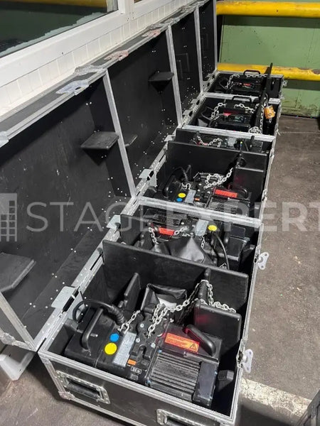 Movecat PRO-Stage 500kg D8 Hoists (Pair) with Case – Set of 2