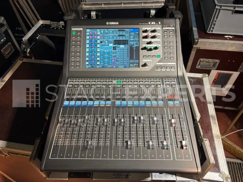 Yamaha QL1 Digital Mixing Console with Amptown Flight Case