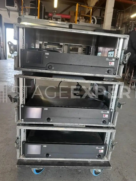 d&b audiotechnik D80 System Amplifier – 4-Channel DSP