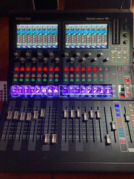 Tascam Sonicview 16 Digital Mixer with Dante | Stage Experts