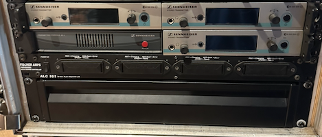 Sennheiser & Fischer Amps EW 300 G3 IEM Paket bis 6 Strecken - Alles dabei Sennheiser EW 300