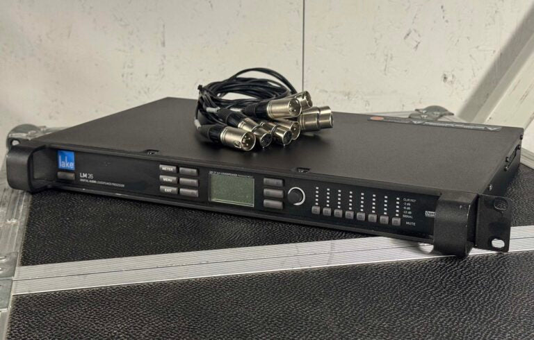 Lake LM26 Loudspeaker Processor – Touring-Grade Control