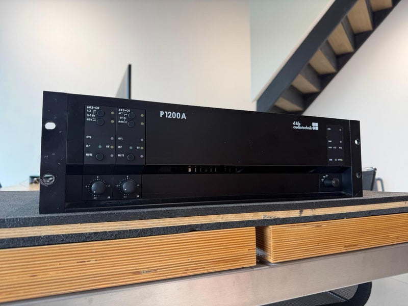 d&b audiotechnik P1200A with C6 Cards – System Amplifier