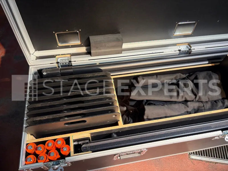 Wentex Pipes & Drapes Set Expo 21m x 3m with 7 Molton