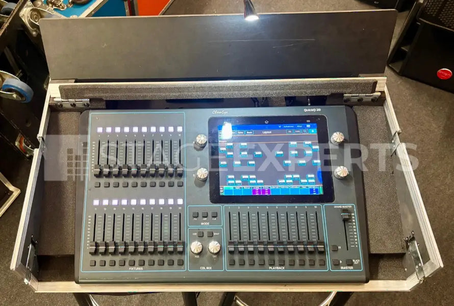 ChamSys QuickQ 20 Lighting Console with Flight Case Included