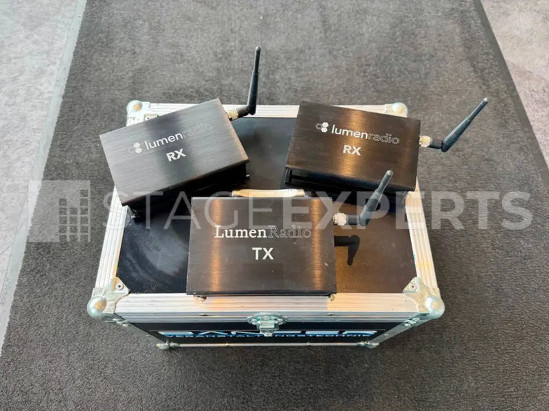 LumenRadio CRMX Nova Set – Wireless DMX, 2x RX, 1x TX