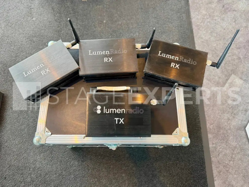 LumenRadio CRMX Nova Set – 3x RX, 1x TX with Case