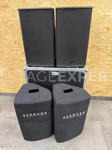 Seeburg A6 Loudspeaker with Wheeled Case | Compact Point Source