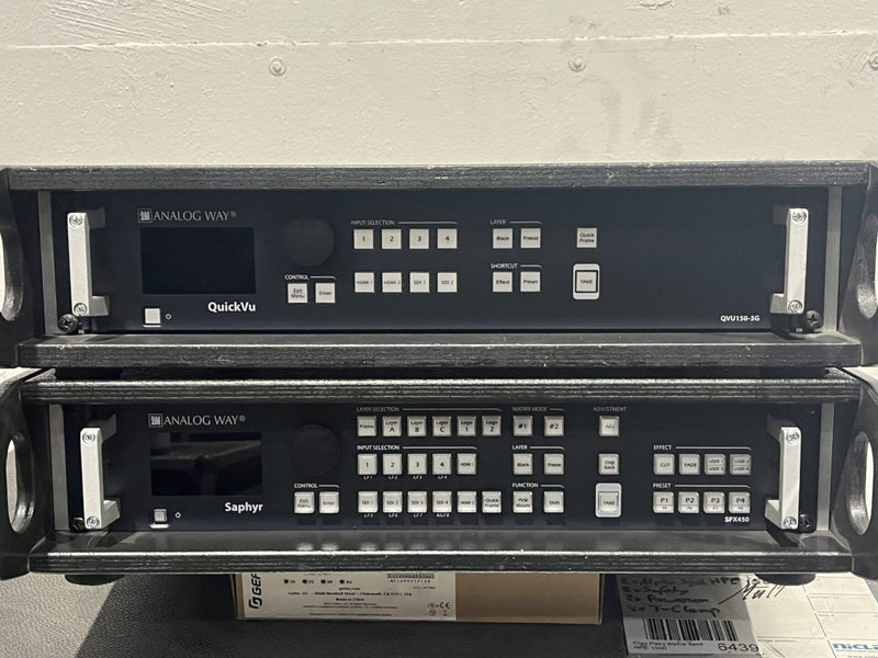 Analog Way Saphyr – Seamless Presentation Switcher & Mixer