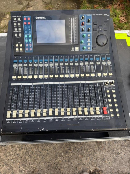 Yamaha LS9-16 with AVY16-ES & SB168-ES Stagebox in Cases