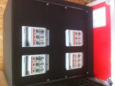 Powerlock Distribution Unit, 4x CEE 125A – 12U Rack