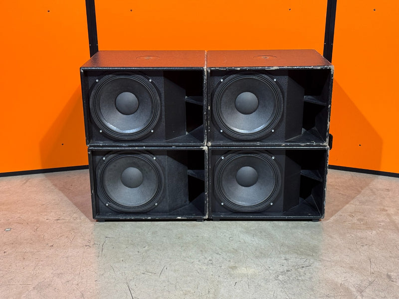 d&b audiotechnik E12-SUB Subwoofers with Covers (Set of 4)
