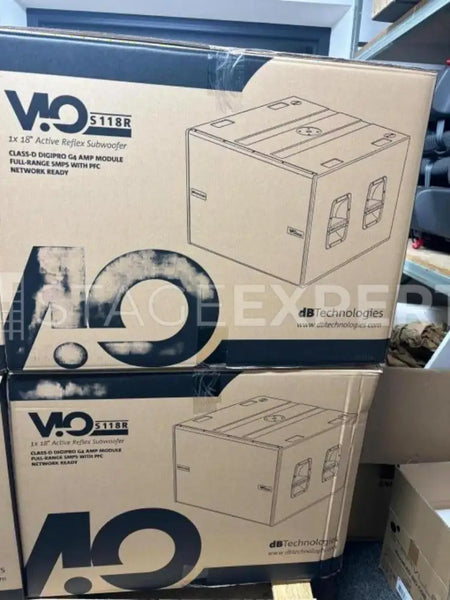 dB Technologies VIO S118R Active 18-inch Subwoofer | 1600W RMS