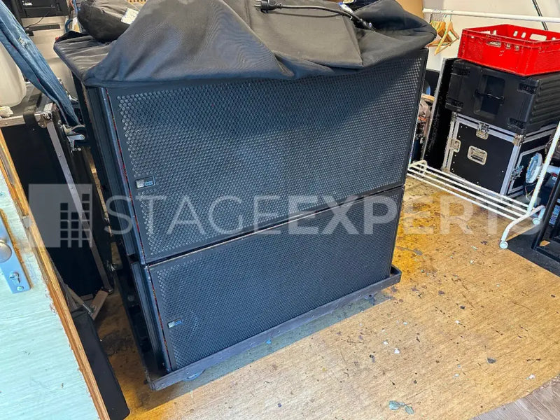Meyer Sound 700-HP Subwoofer Pair with Rigging, Cart & Hoods