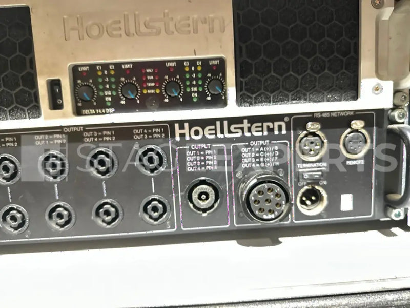Hoellstern Delta 14.4 DSP System Amplifier + Patchbay