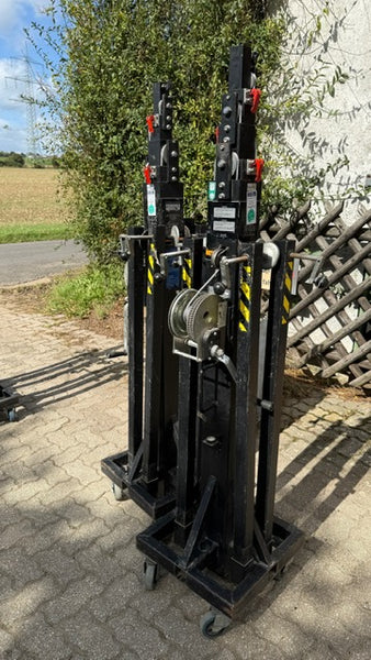 VMB TE076B Truss Lifts (Pair) – Black, Auto, New Cables