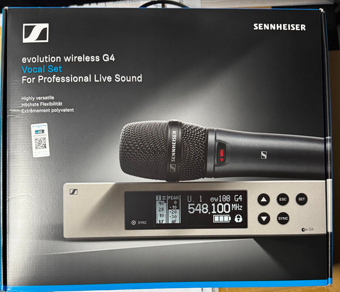 Sennheiser EW 100 G4 835-S 1G8 Wireless Handheld System