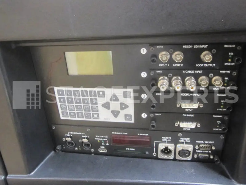 Barco FLM HD20 projector – spares/repair with lenses & lamps