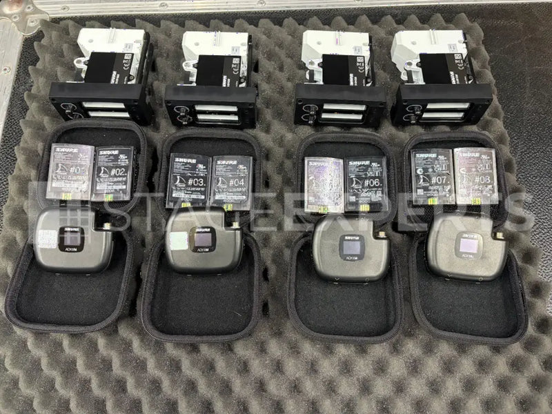 Shure Axient Digital ADX1M Package – 4 TX, 8 Batteries