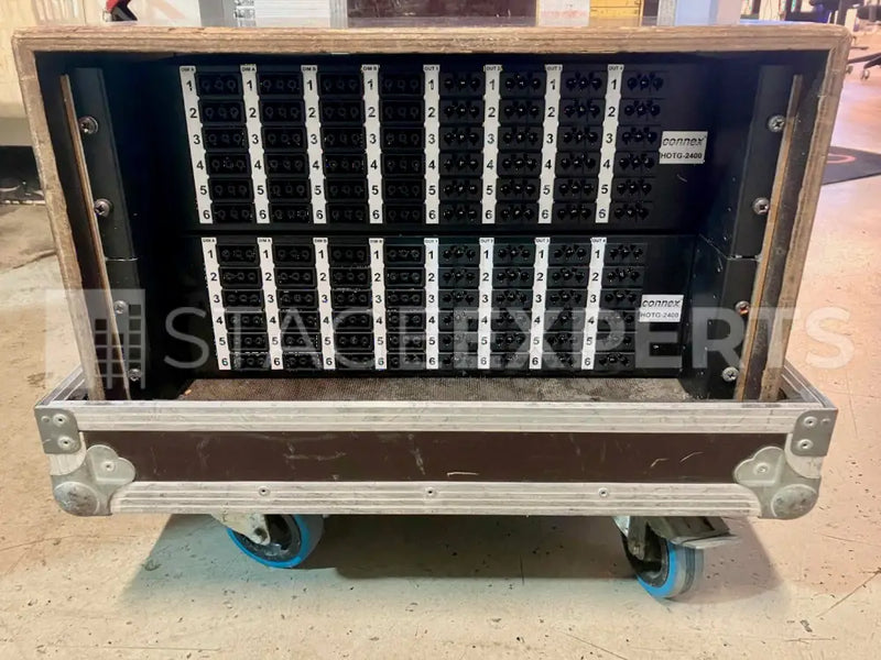 Connex HOTG-2400 Hotpatch Rack - 4x H16 In, 8x Out Harting