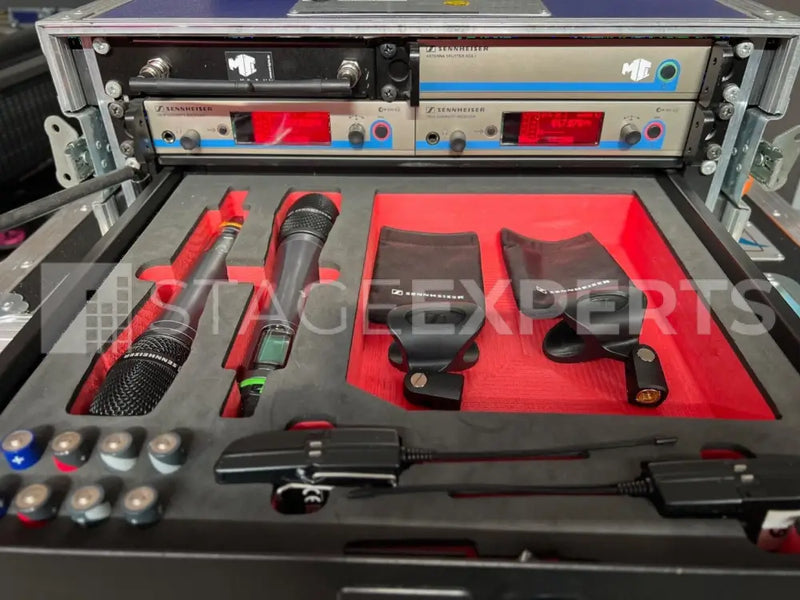 Sennheiser EW 500 G3 Dual A-Band Set with Accessories