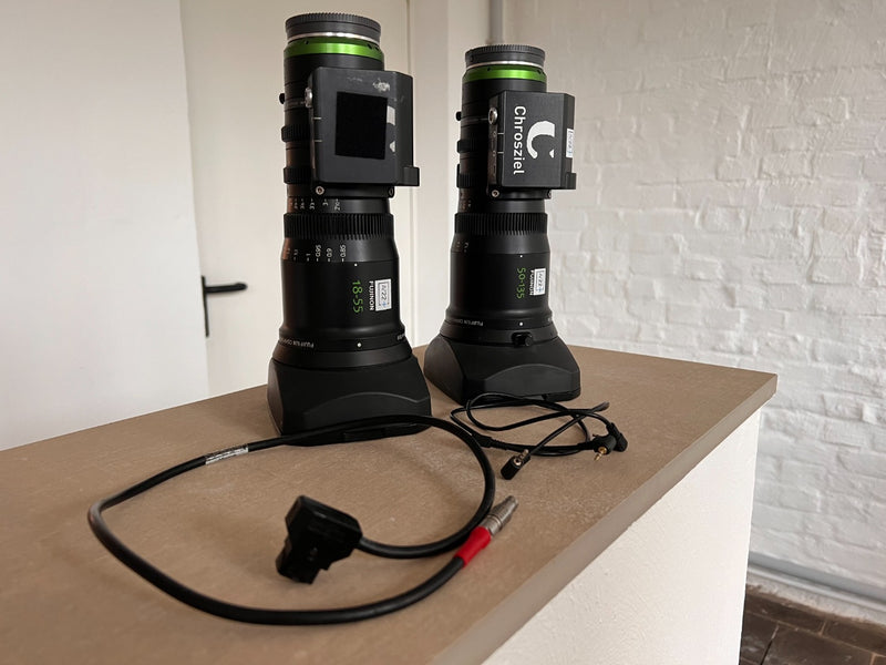 Fujifilm Fujinon MK18-55 & MK50-135 + 2x Chrosziel CDM-MK-Z2