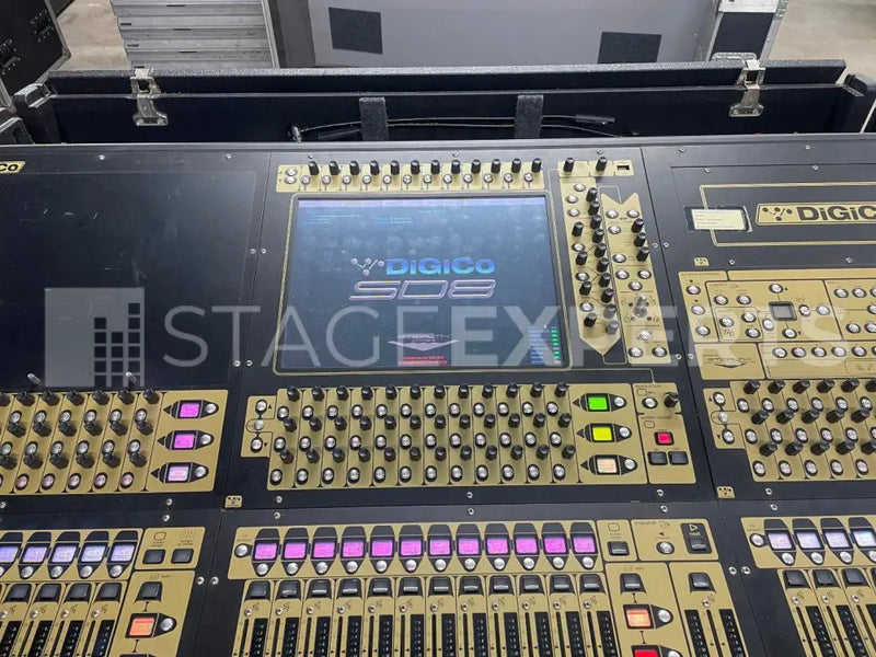 DiGiCo SD8 Digital Console with Stage Rack & MADI Package