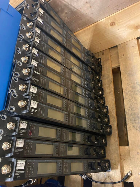 Shure UHF-R UR4D Wireless Package – 13 Receivers, P8