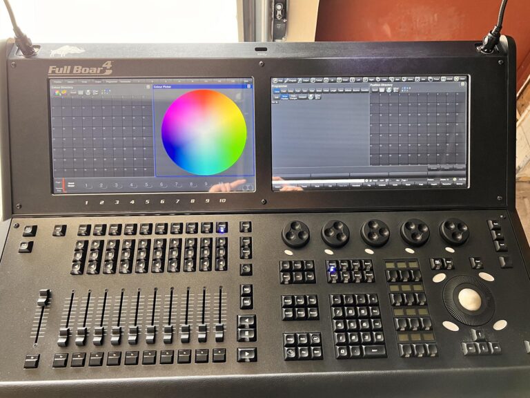 High End Systems Full Boar 4 Lighting Console with Case