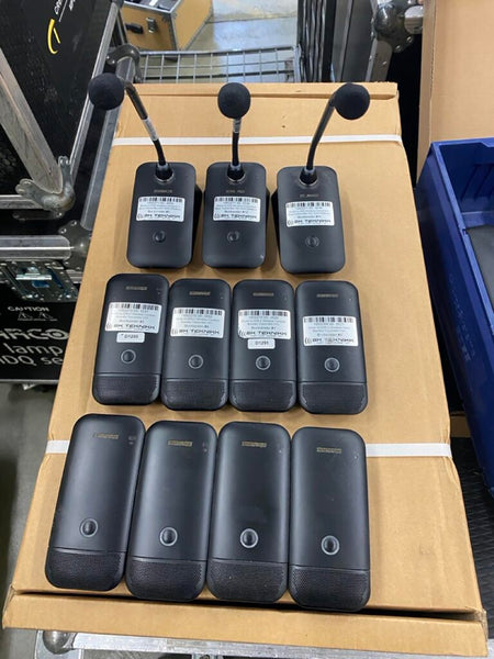 Shure ULXD6 Wireless Base Transmitters – 8x Pack