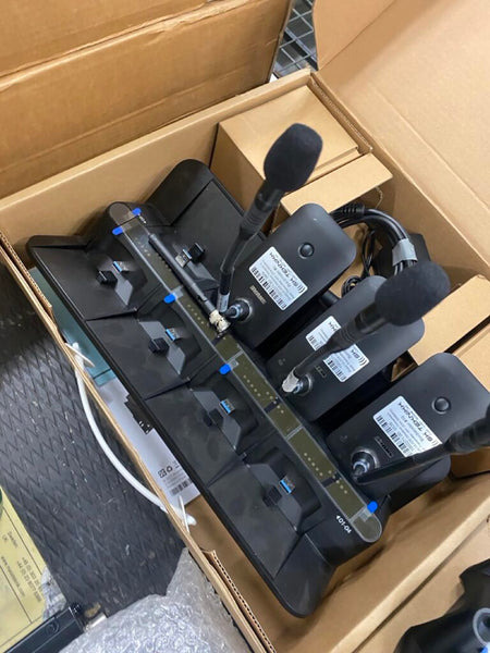 Shure ULXD6 Wireless Base Transmitters – 8x Pack
