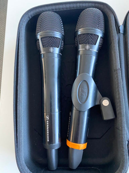 Sennheiser SKM 2000 + Neumann KK204 Wireless Mics (x2)