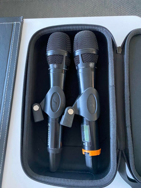Sennheiser SKM 2000 + Neumann KK204 Wireless Mics (x2)