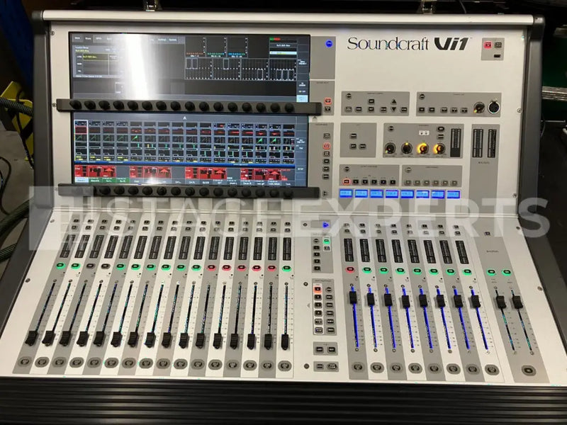 Soundcraft Vi1 Digital Mixing Console with Flight Case