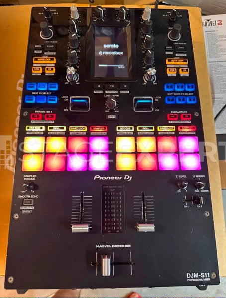 Pioneer DJ DJM-S11 Professional Battle Mixer with Touchscreen