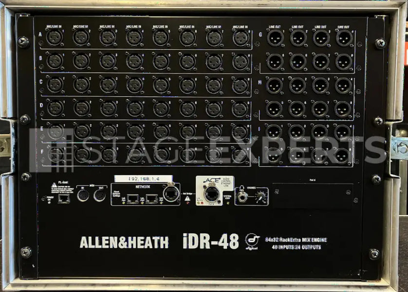 Allen & Heath iLive IDR-48 MixRack Stagebox - Digital Mixing Core