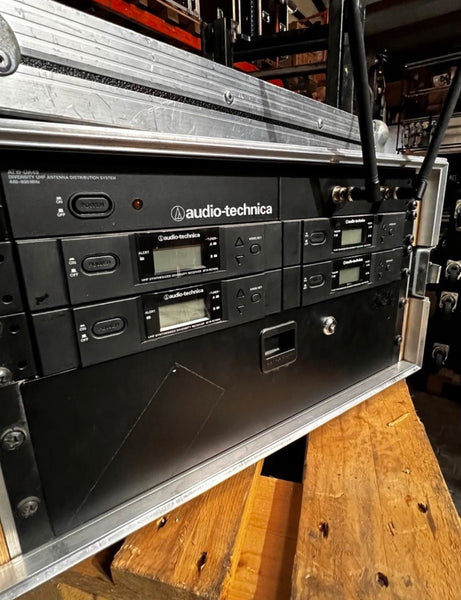 Audio-Technica ATW-3000 4-way Wireless Handheld Rack (G-Band)
