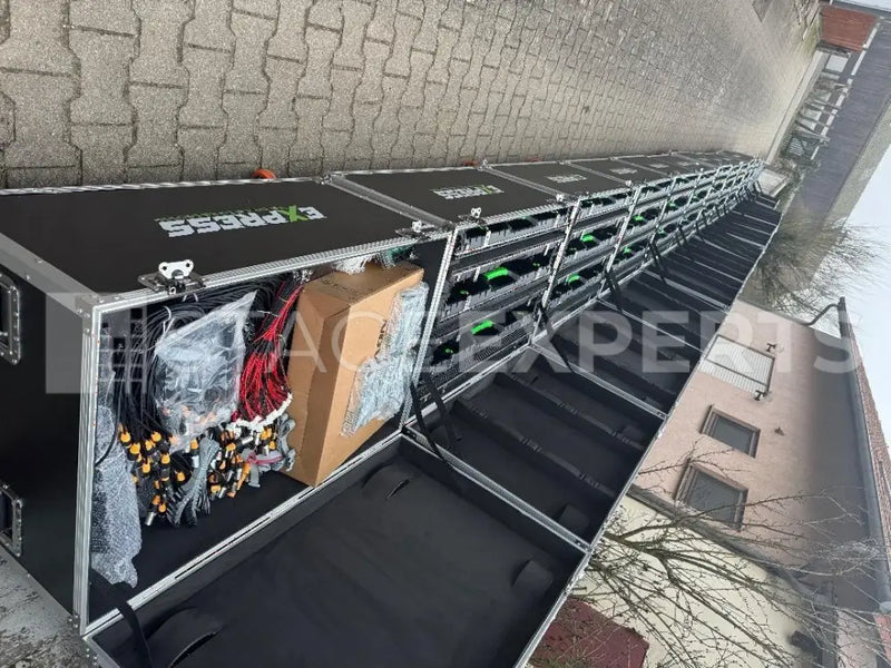 Outdoor P2.976 LED Wall 34 sqm, 7,680 Hz - Complete Bundle