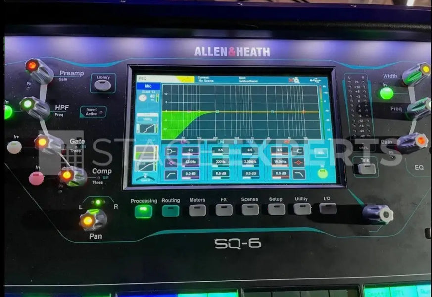 Allen & Heath SQ-6 Digital Mixer – Pro 96kHz Console