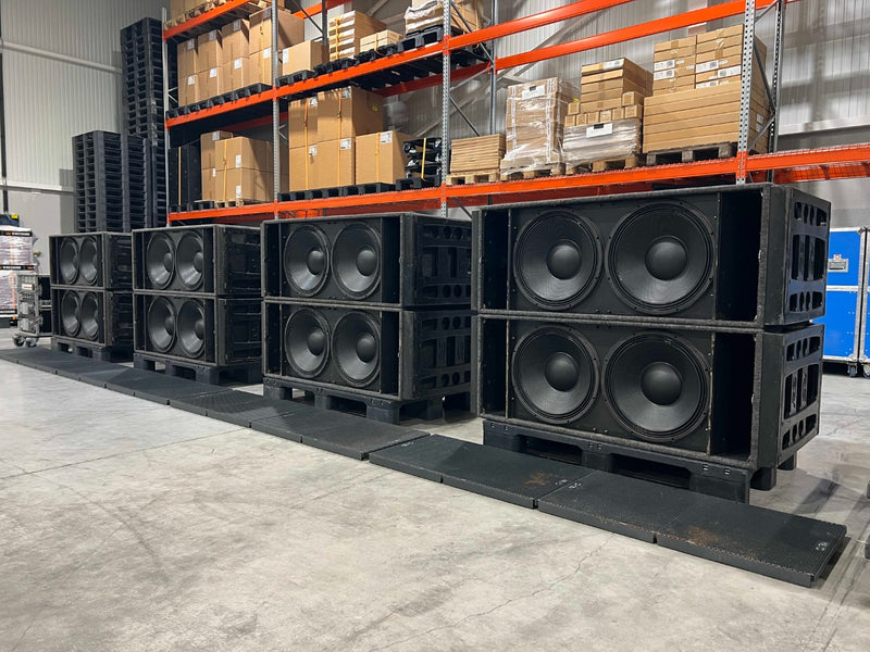 Nexo RS18C 2x18in 146dB Subwoofer – Pack of 8