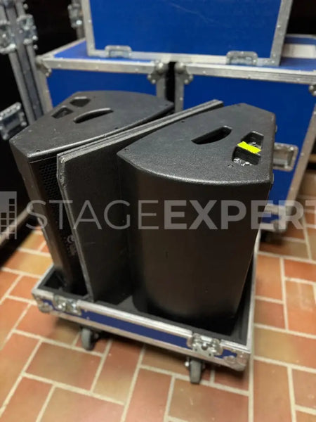 RCF TT 25-SMA Stage Monitor Pair with Flight Case | Active
