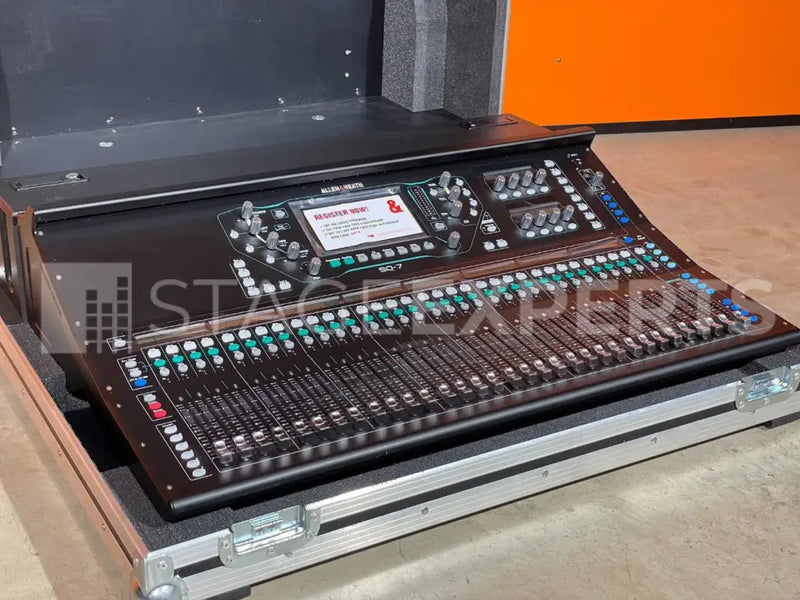 Allen & Heath SQ‑7 Digital Mixer with THON Case | 48‑Ch